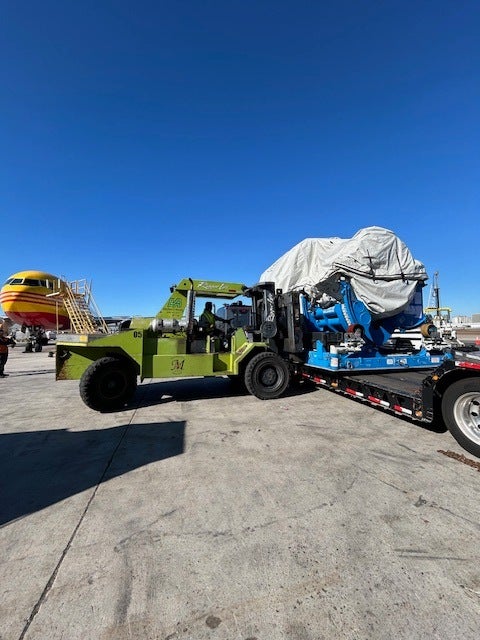 Professional industrial machinery movers in Los Angeles, CA   