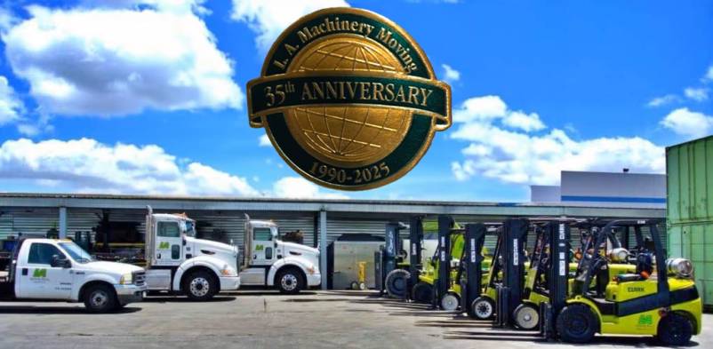 30 Year Aniversary of L A Machinery Moving
